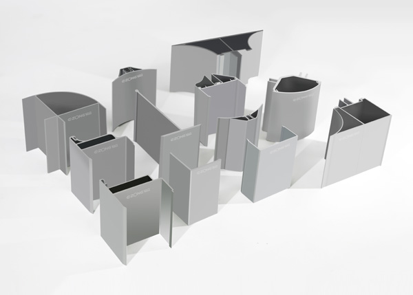 Cleanroom purification aluminum profiles