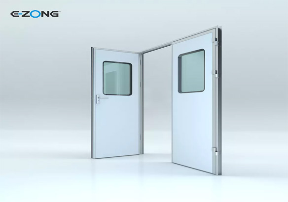 hospital aluminum door