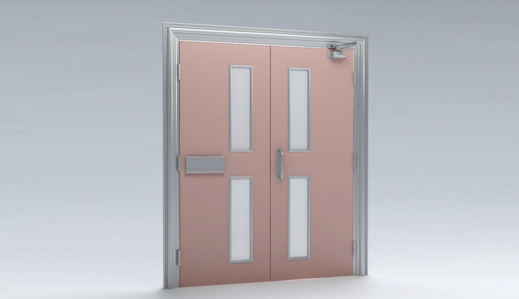 Clean Room Interlocking Doors