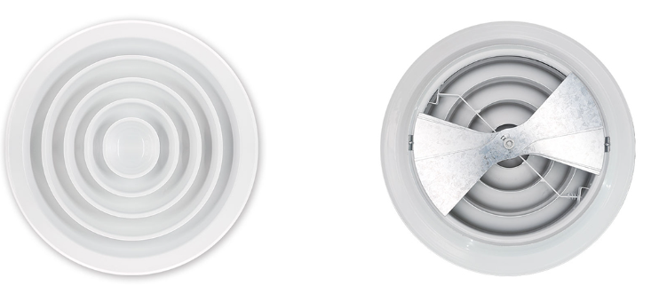 ceiling diffusers and grilles