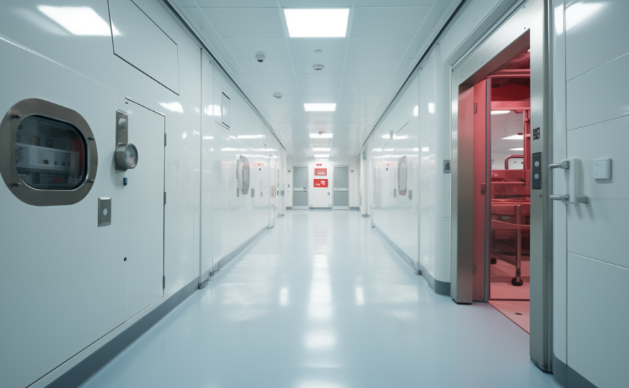 automatic clean room doors