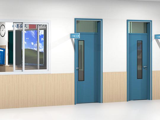 china aluminum cleanroom door factories