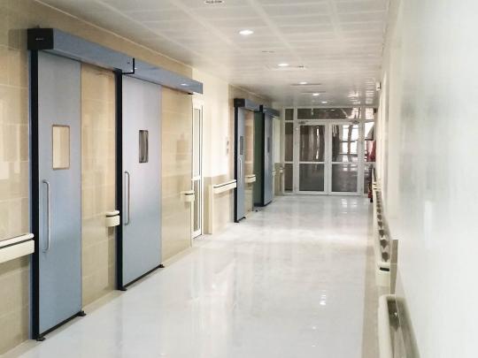 high speed clean room doors