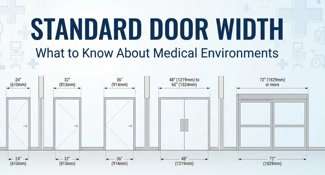 Standard door width medical guide